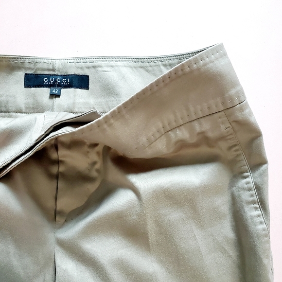 GUCCI vintage camel pleated wide leg trousers 🐝 - Picture 2 of 11